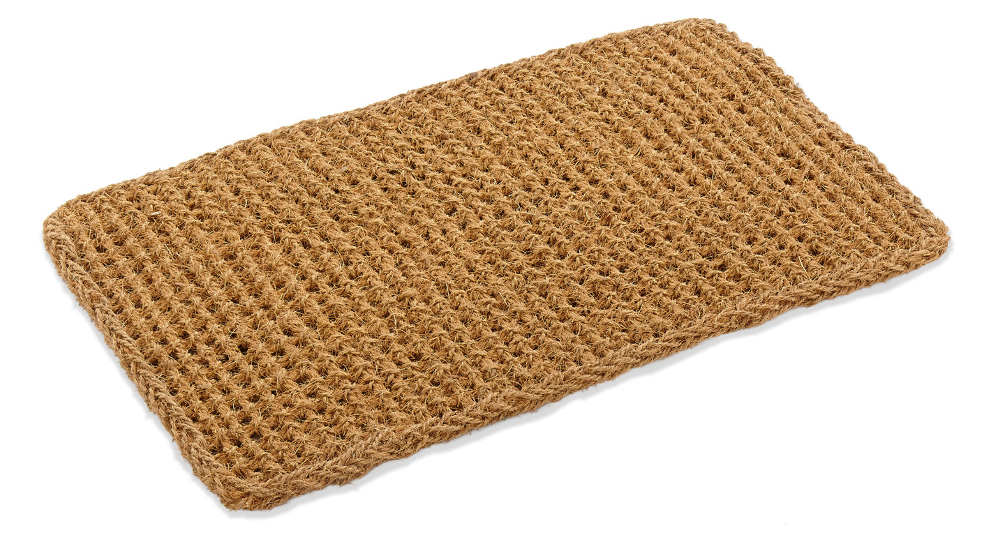 cordie basket weave doormat